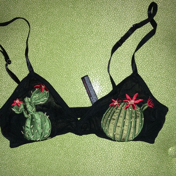 Urban Outfitters Other - Urban outfitters mesh cactus bralette